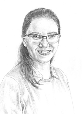 Susannah pencil portrait